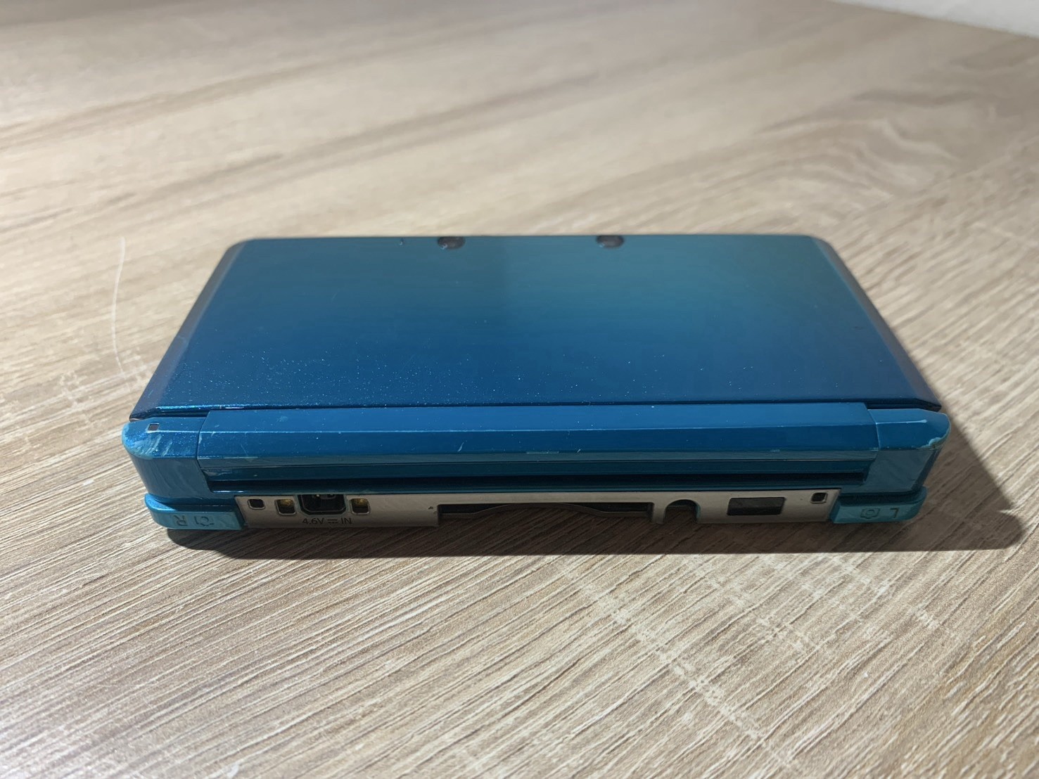 0947 Nintendo 3DS Aqua Blue Good TESTED