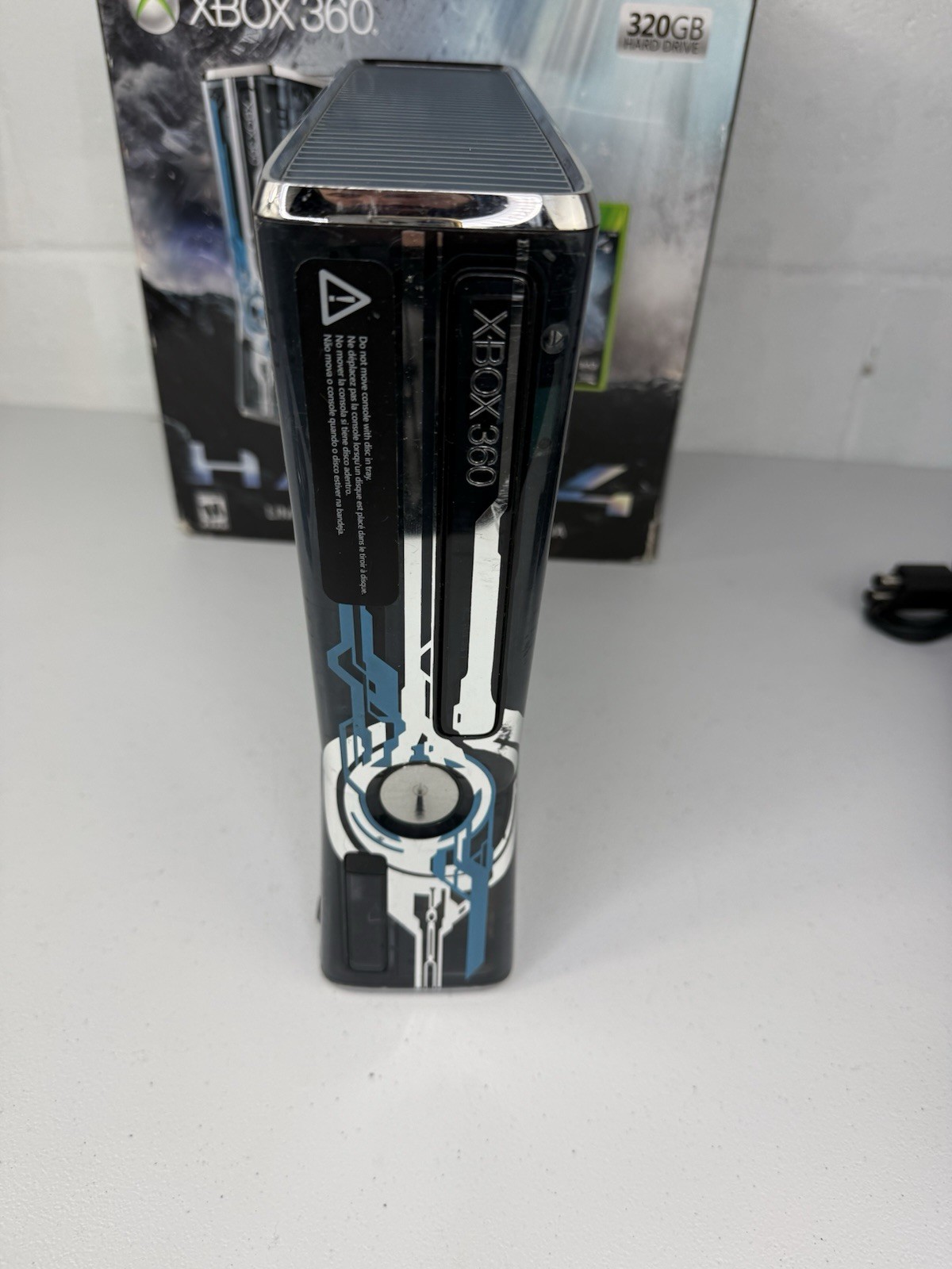 Xbox 360 Halo 4 Limited Edition Console Bundle 320GB Tested Working
