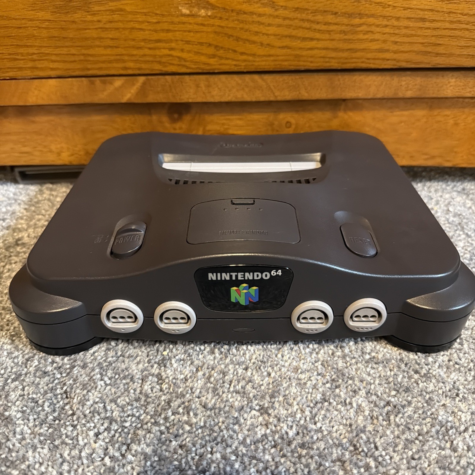 Nintendo 64 N64 Console Bundle w/ OEM Controller And Cables TESTED WORKING EUC!