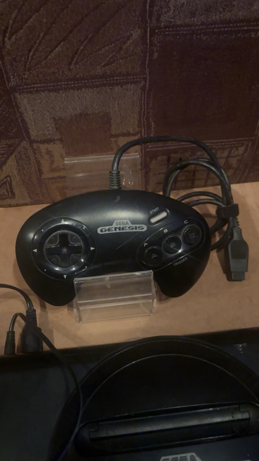 Sega Genesis Model 1601 Console Bundle With Sonic 1 & 2 Street Fighter 2 Special