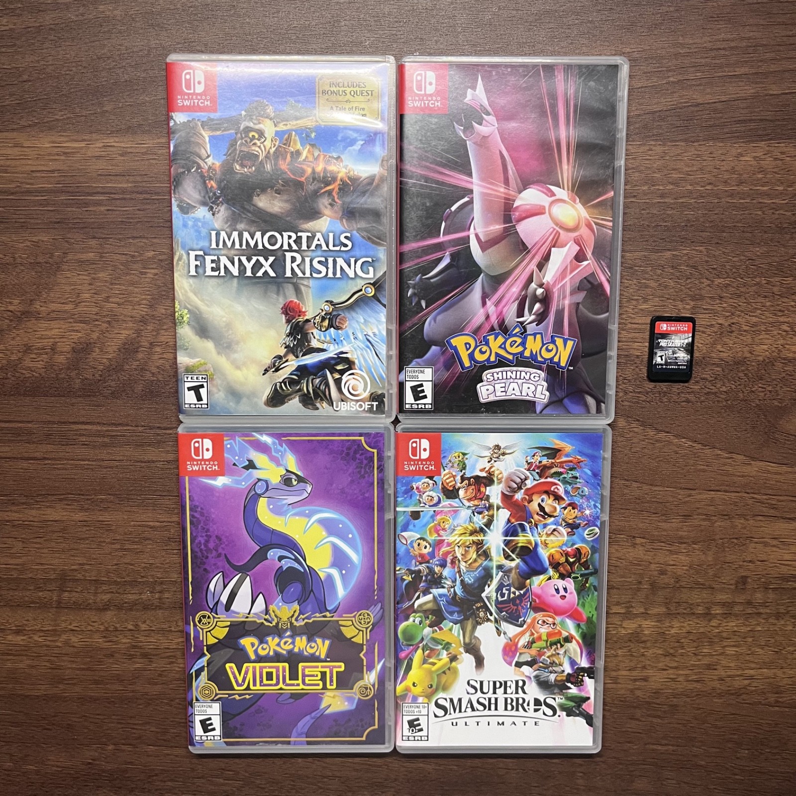 Nintendo Switch OLED Bundle Console with Joy-Con, Dock, & Games READ DESCRIPTION