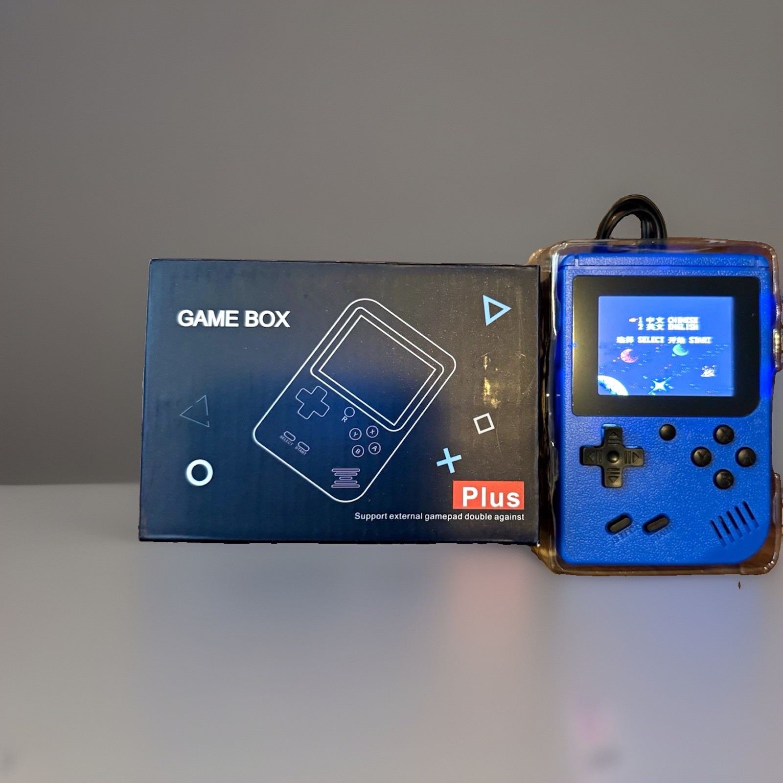 Game Box Plus Handheld Retro Game Console TV Out Composite RCA AV/DC + Manual