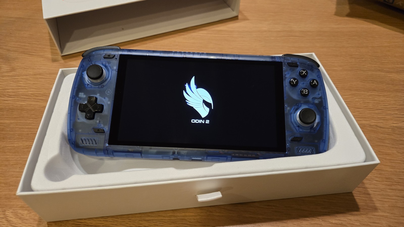 Ayn Odin 2 Max Clear Blue MAX (16GB 512GB) w/ Original Box (READ DESCRIPTION)
