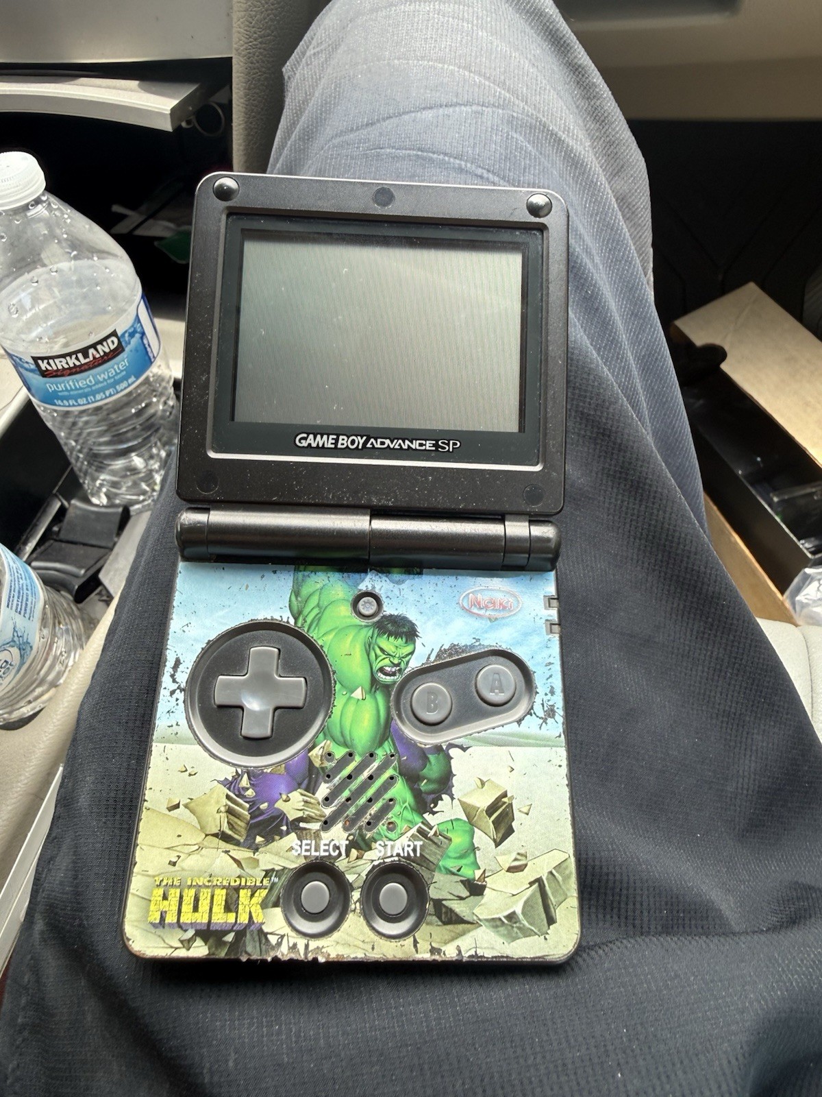 Nintendo Game Boy Advance SP Lot of 2 Silver/Black Special Edition