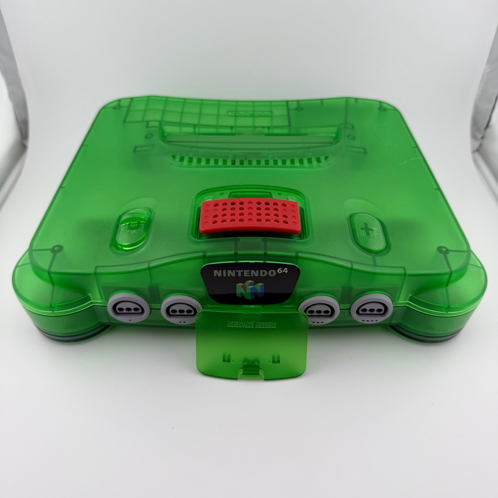 OEM Nintendo 64 Funtastic Jungle Green Console w/ Expansion Pack & Controller