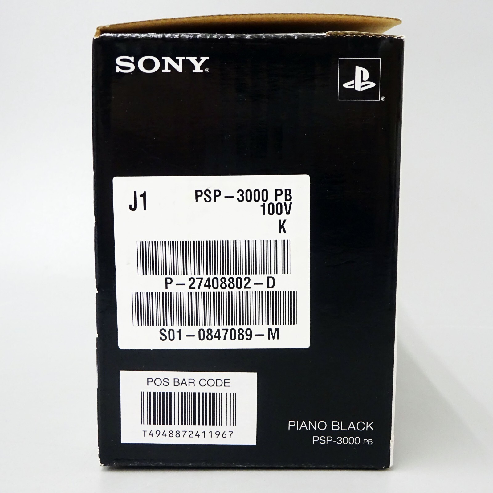 SONY PSP Playstation Portable Console Piano Black PSP-3000 PB Japan NEW