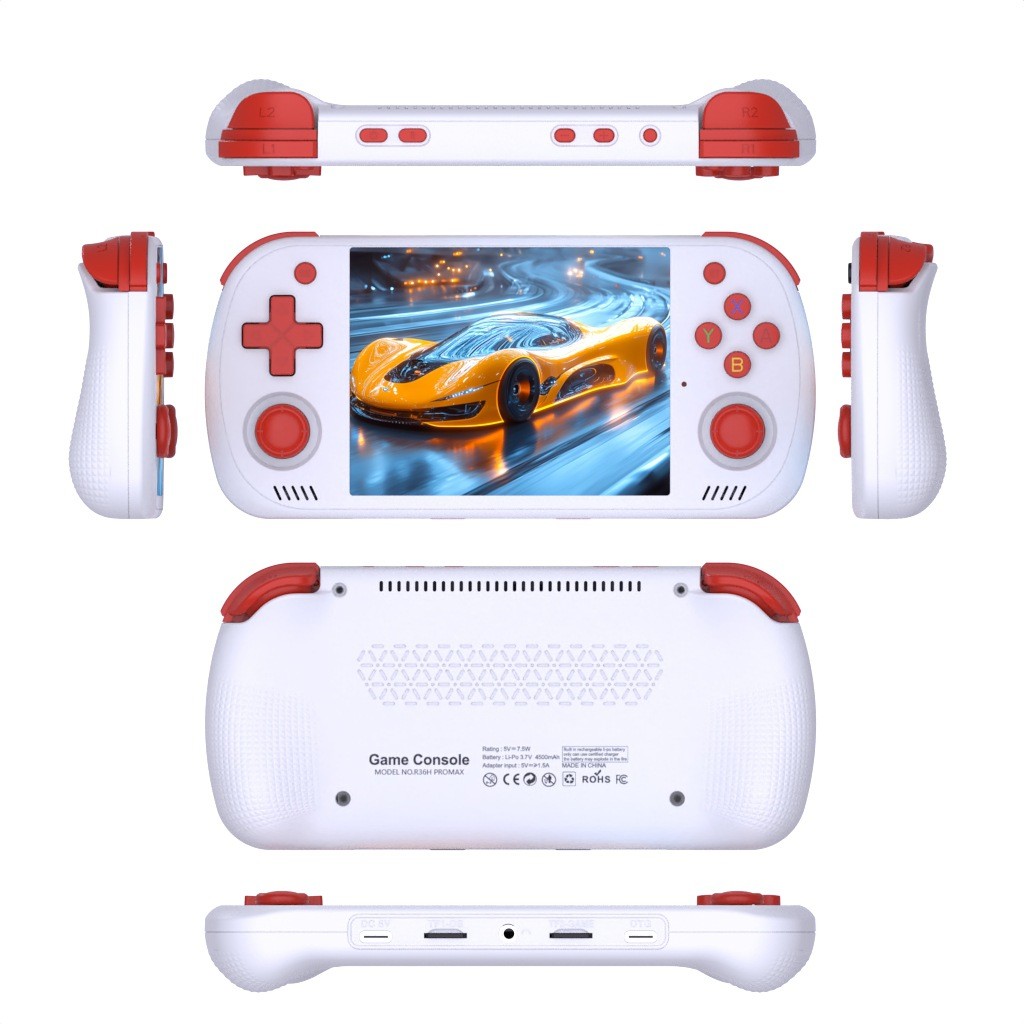 Wireless Two Player Game Console R36H Pro Max Support Two Player Battle 4.2 Inch