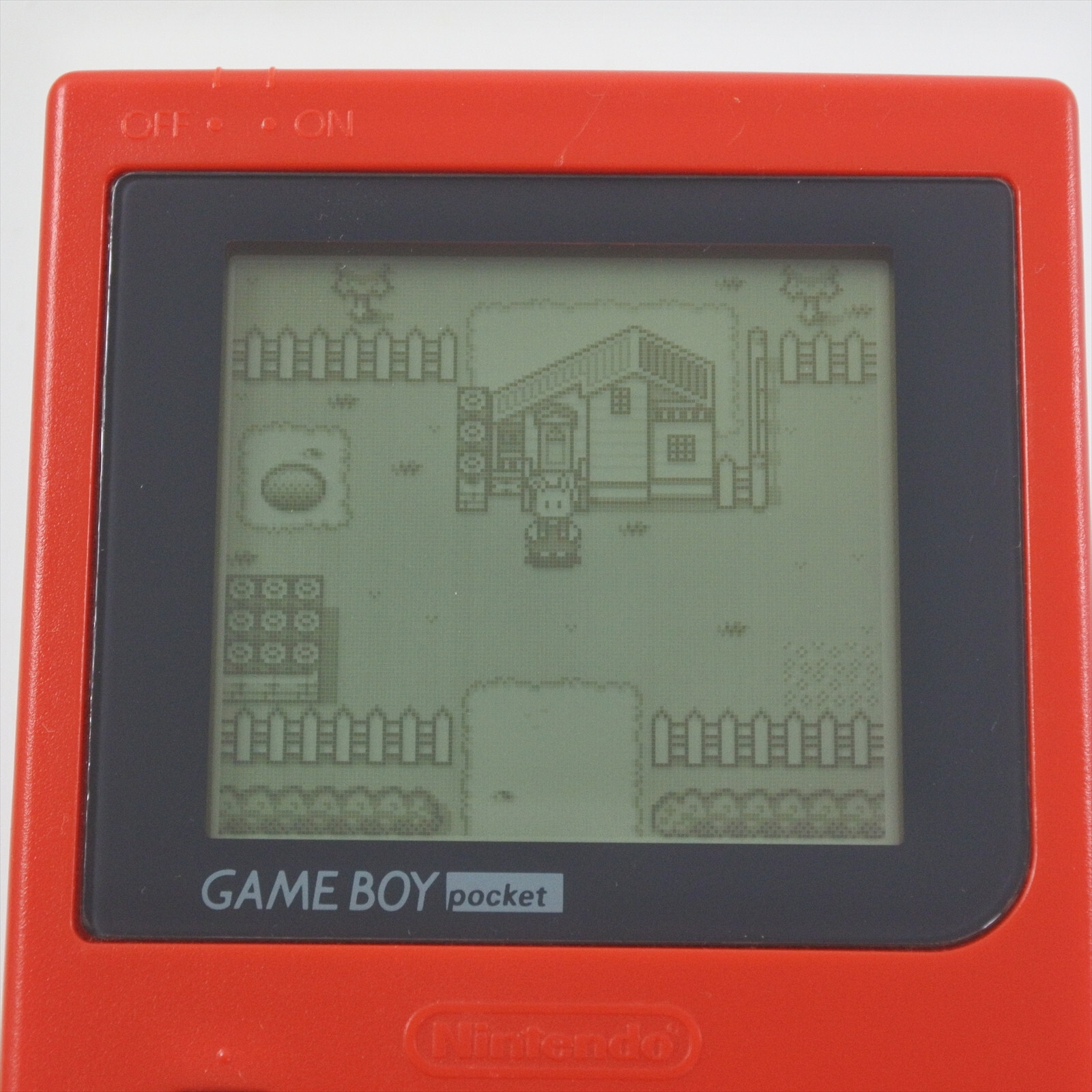 Gameboy Pocket RED Console MGB-001 Boxed Nintendo made in CHINA 6120 gb