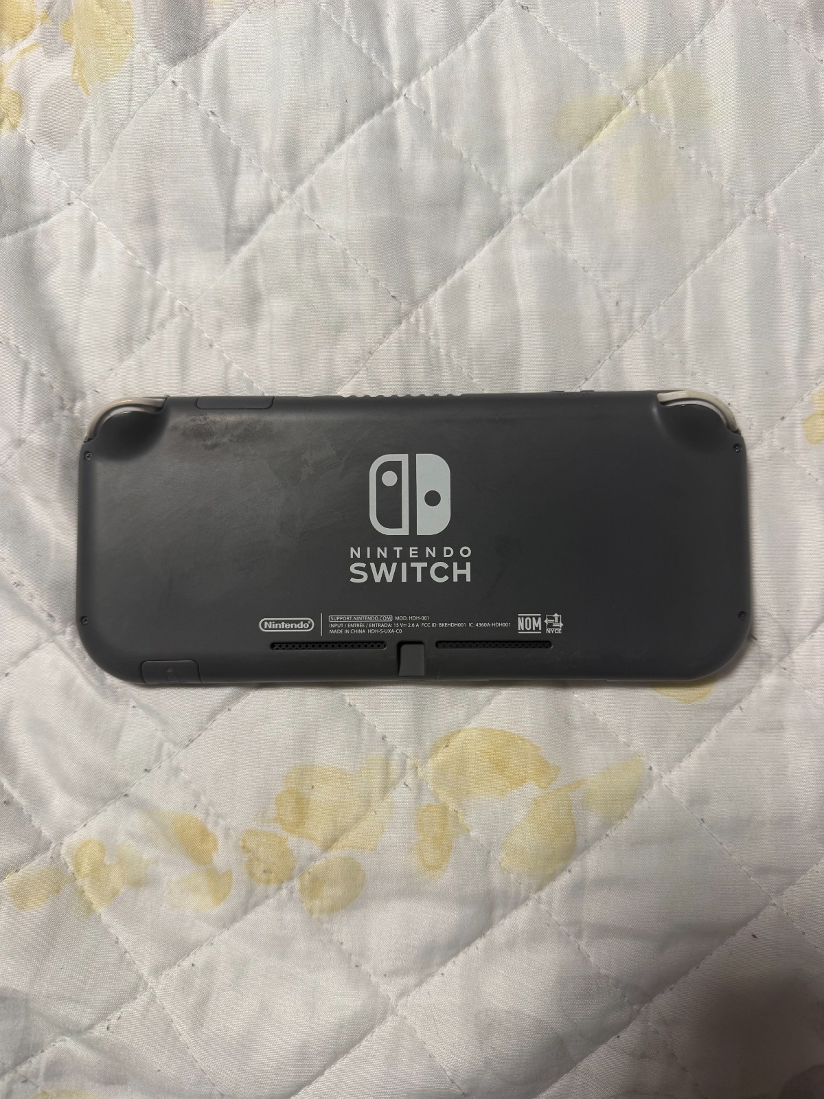 Nintendo Switch Lite Grey Console Custom