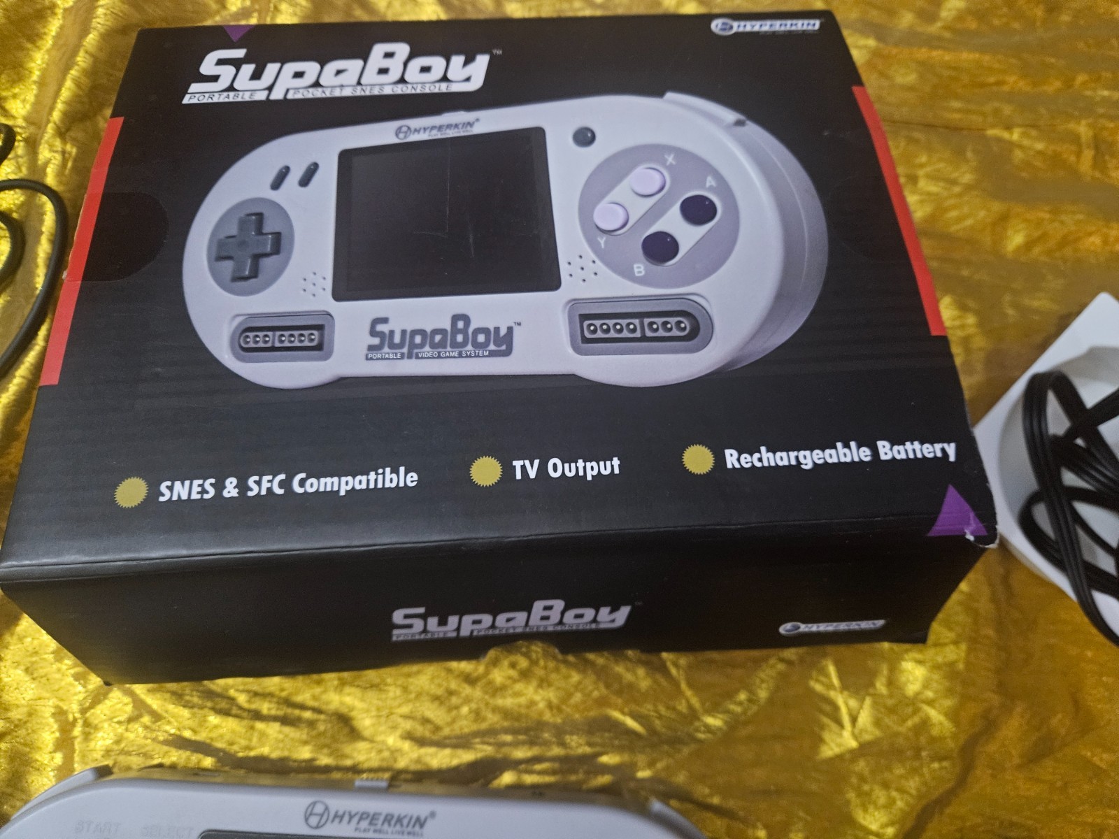 FOR REPAIR – SUPABOY Portable Pocket SNES Console Super Nintendo by HYPERKIN !!!