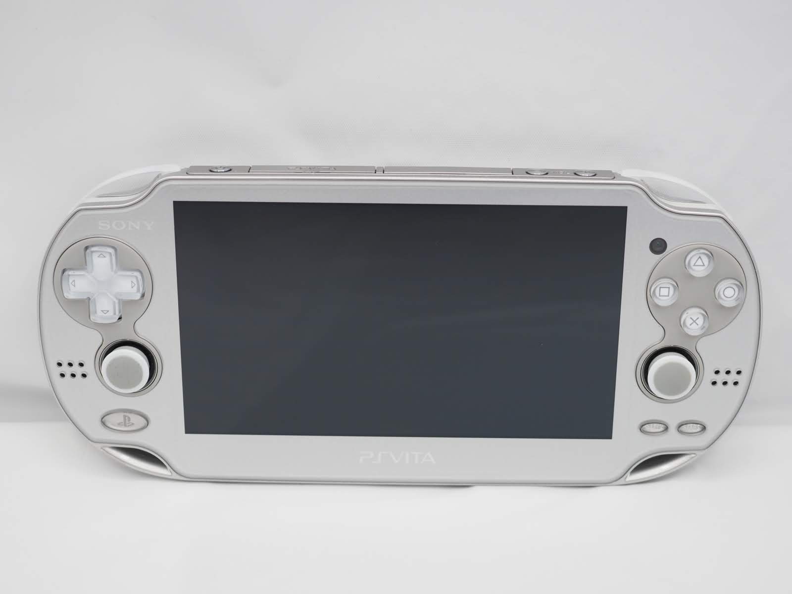 -Near Mint- PS Vita Ice Silver PCH 10007 Console Charger w/Box PSV Fat US Seller