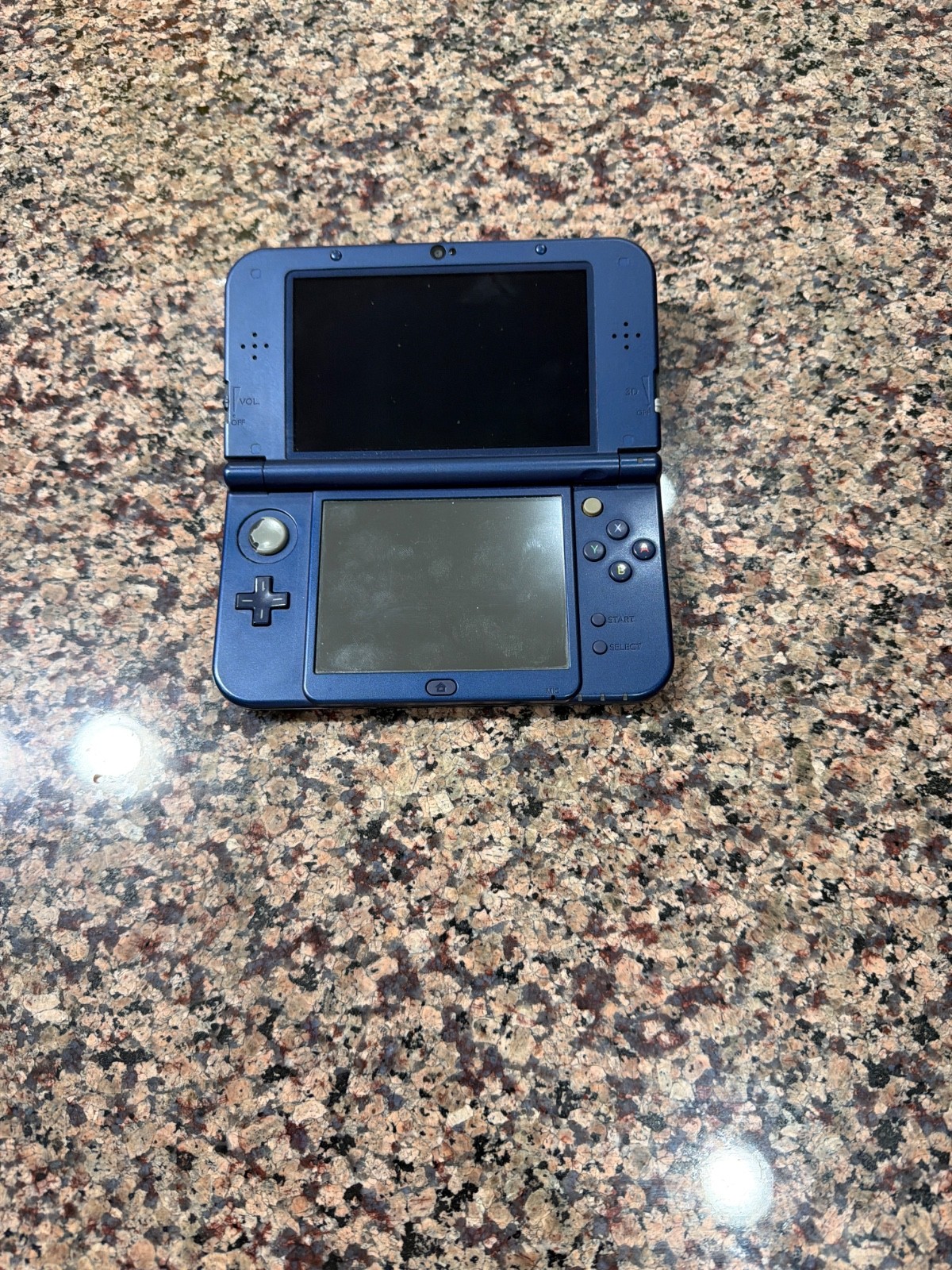 Nintendo New 3DS LL 4GB Handheld Gaming System – Blue – Decent Condition