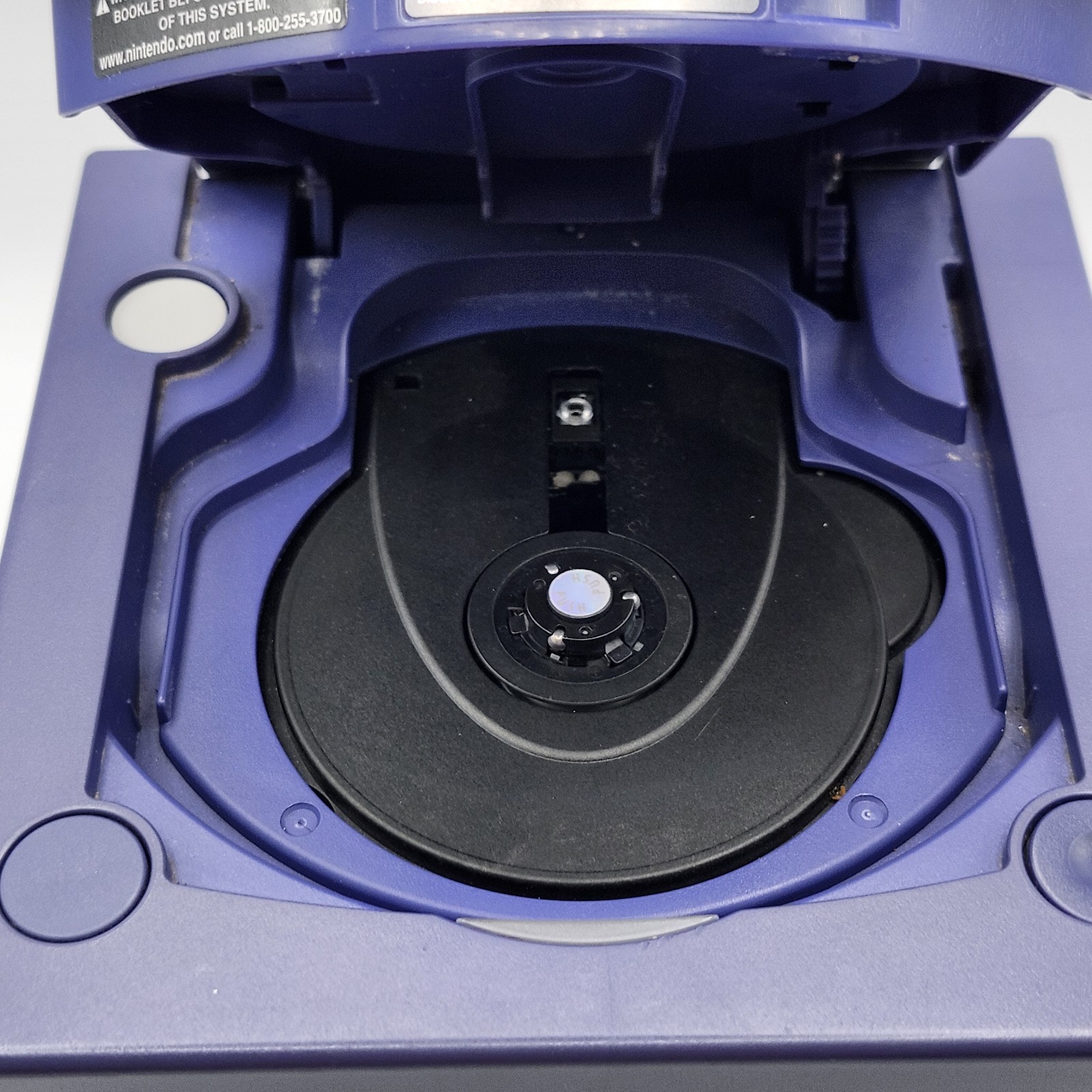 Nintendo GameCube Console DOL-001 w/ Cords AS IS For Parts or Repair