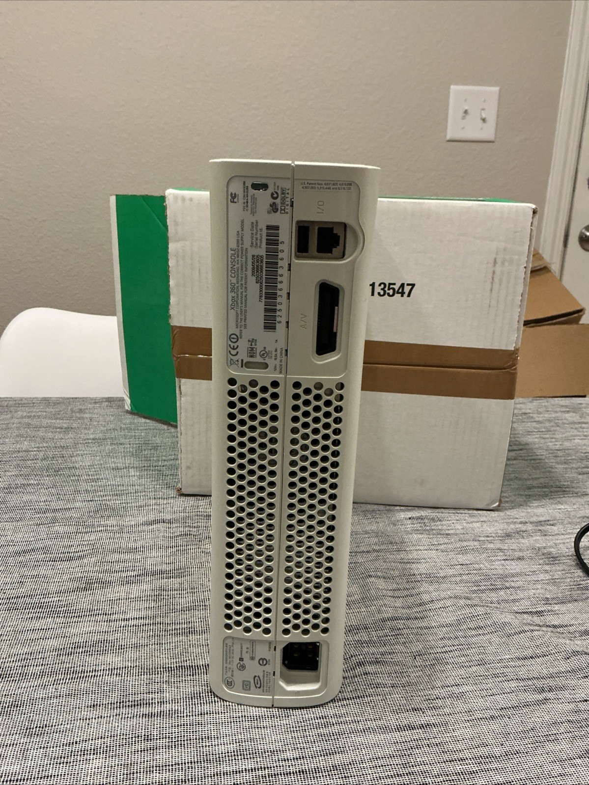 xbox 360 red ring of death RROD (FOR PARTS)
