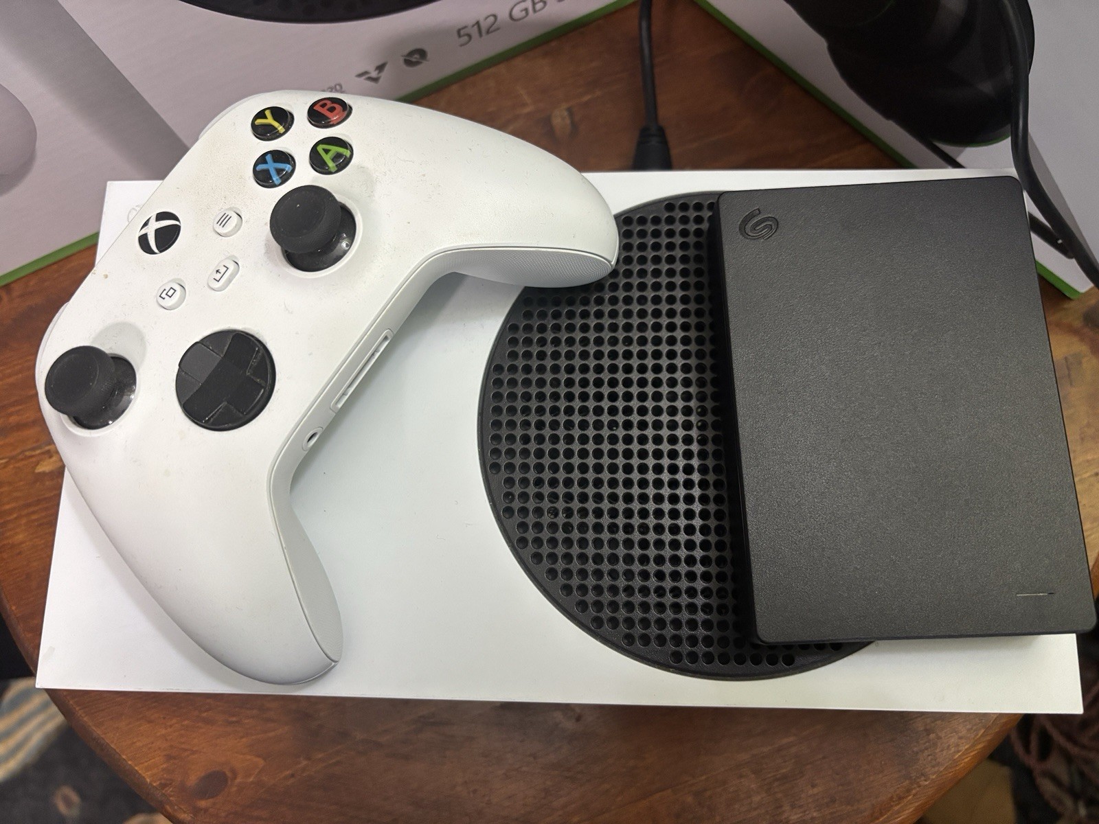 Microsoft Xbox Series S 512GB CIB with XBOX Wireless Headset and 5TB External SG