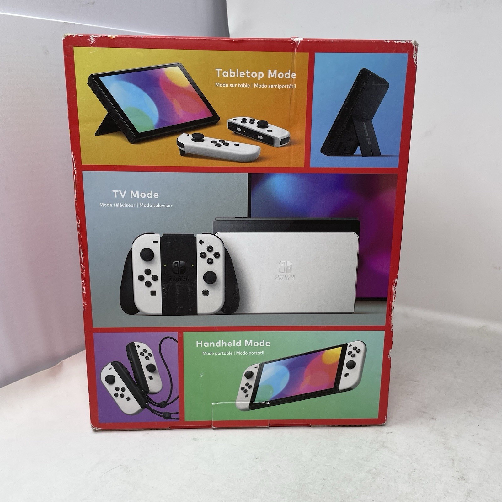 Nintendo Switch OLED Model HEG-001 Handheld Console – 64GB – White