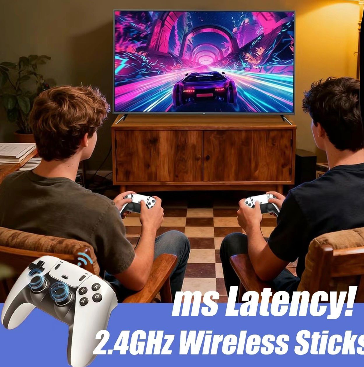GameStick Game Stick Pro 4K HDMI Microconsole 128GB Wireless Controllers