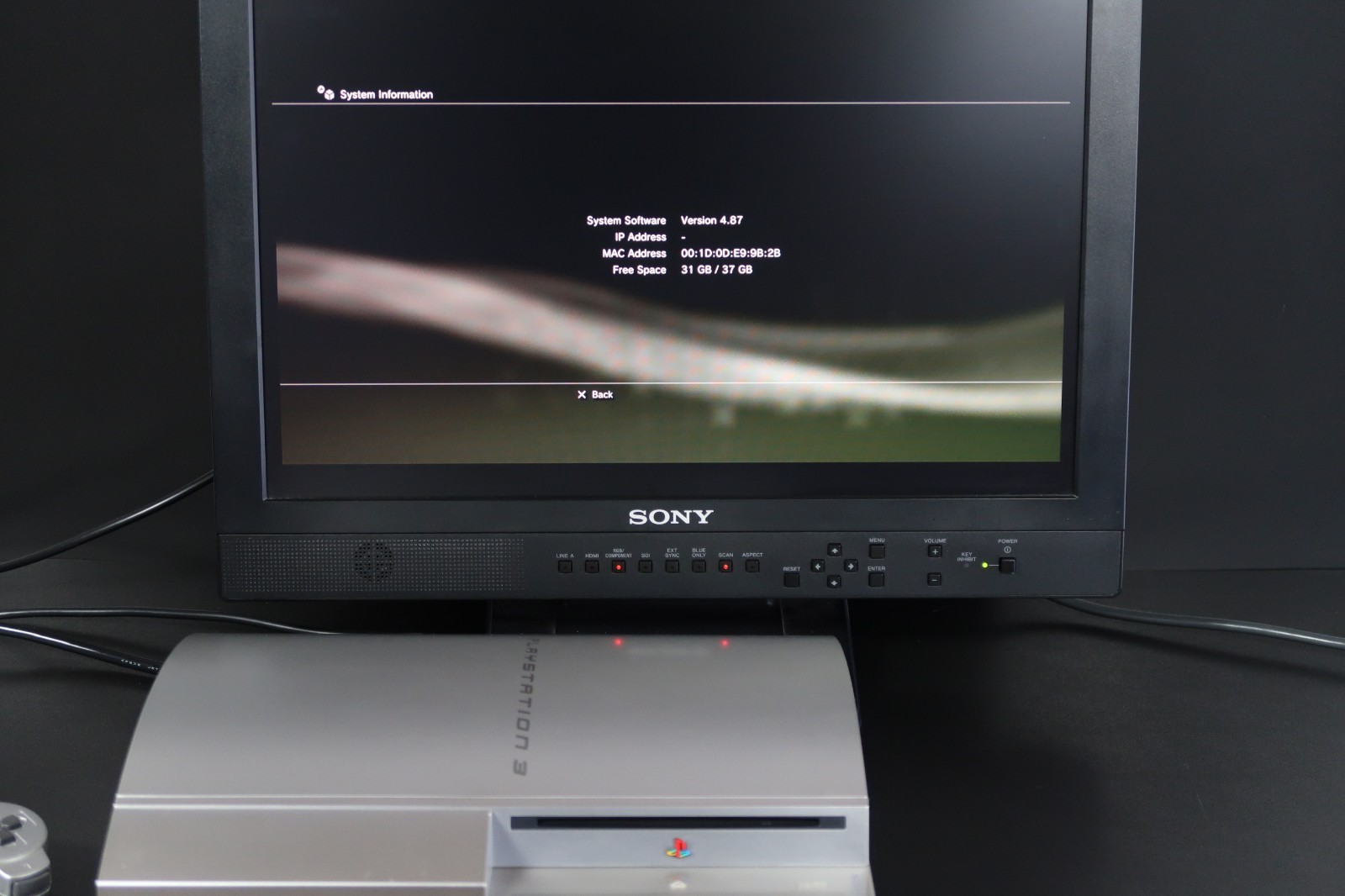 SONY PLAYSTATION 3 PS3 Satin silver Console CECHH00 SS 40GB Japan Import good