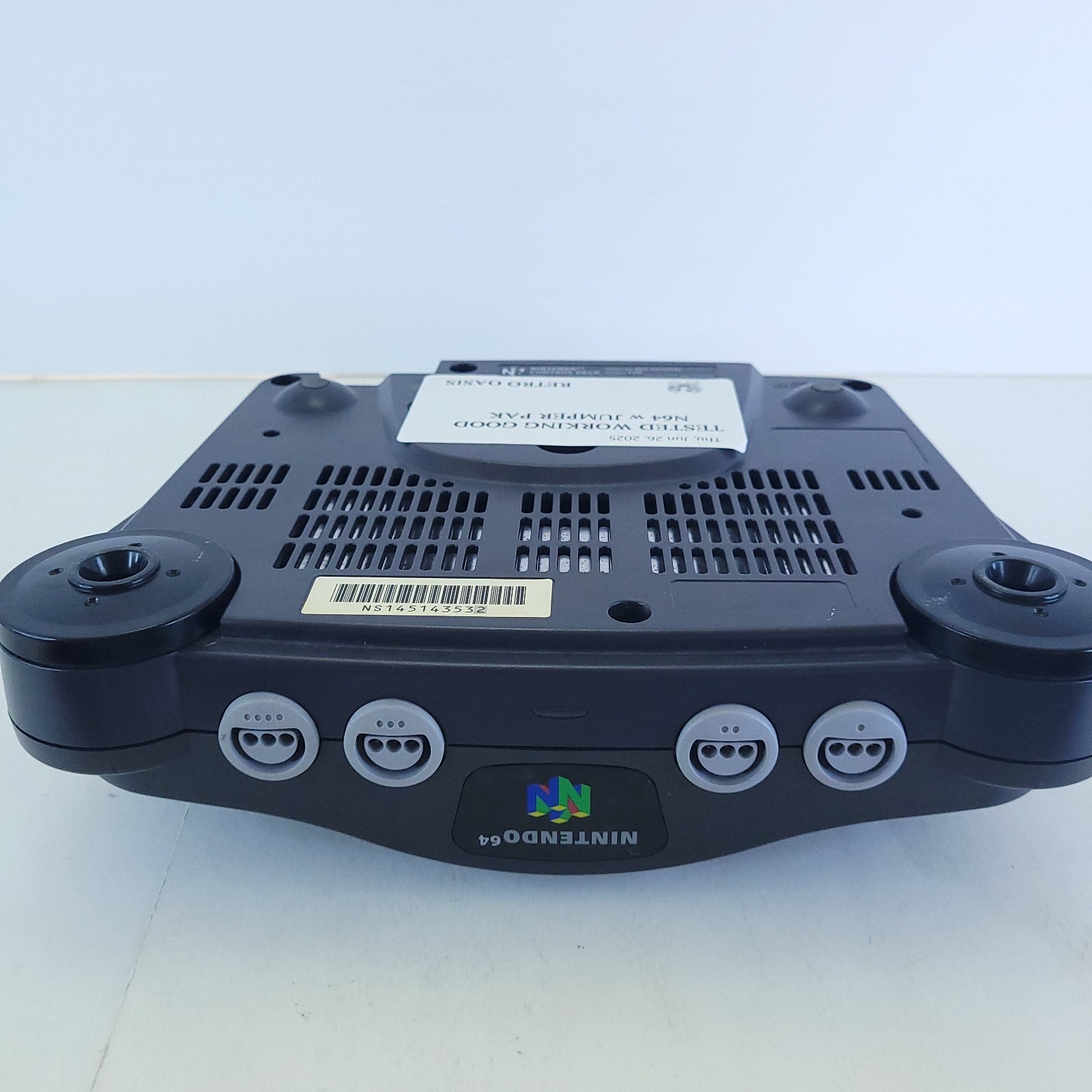 Nintendo 64 Console, OEM Gray Controller N64 Tested Working NUS-001 USA