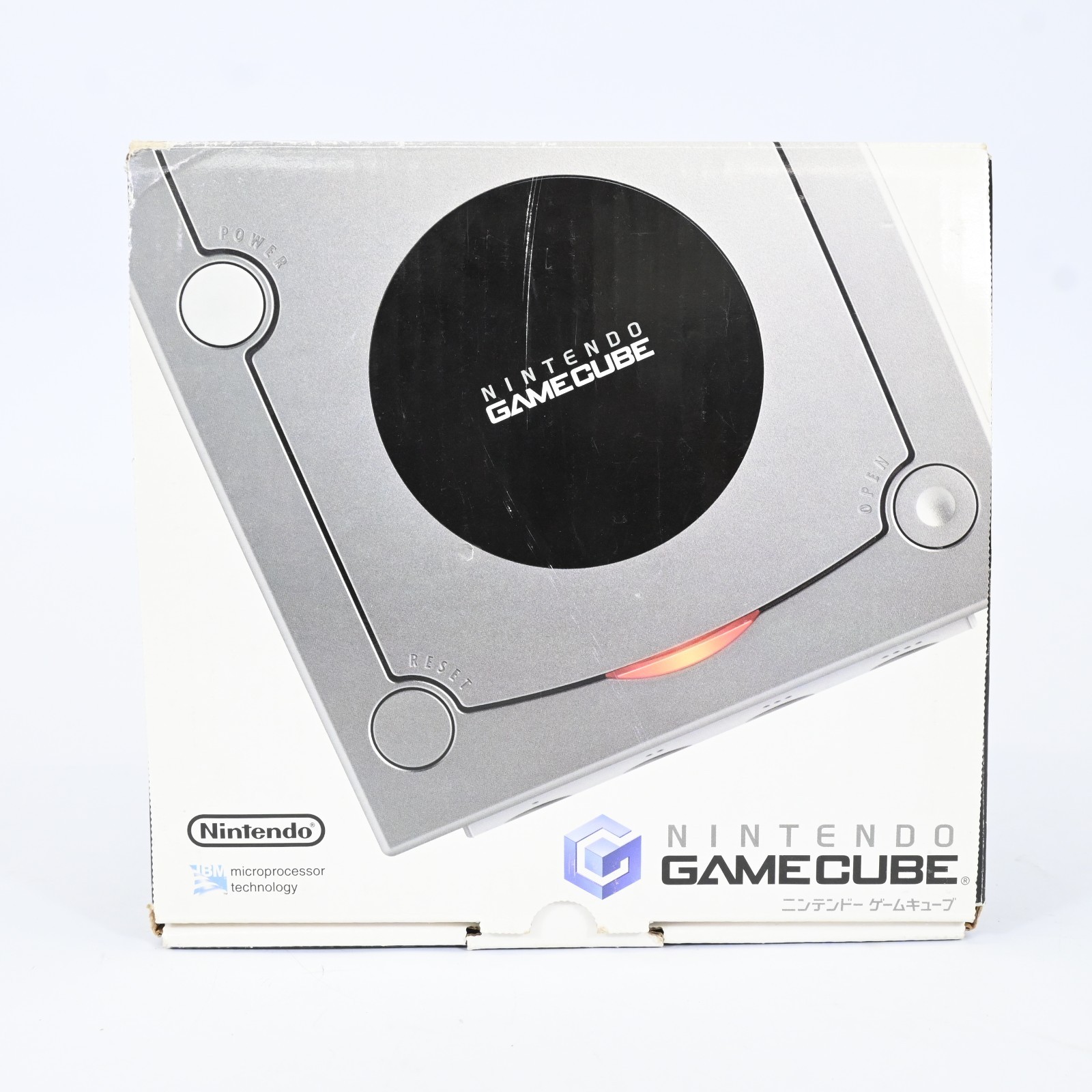 Nintendo GameCube DOL-001 Silver Console Boxed Controller Tested Working