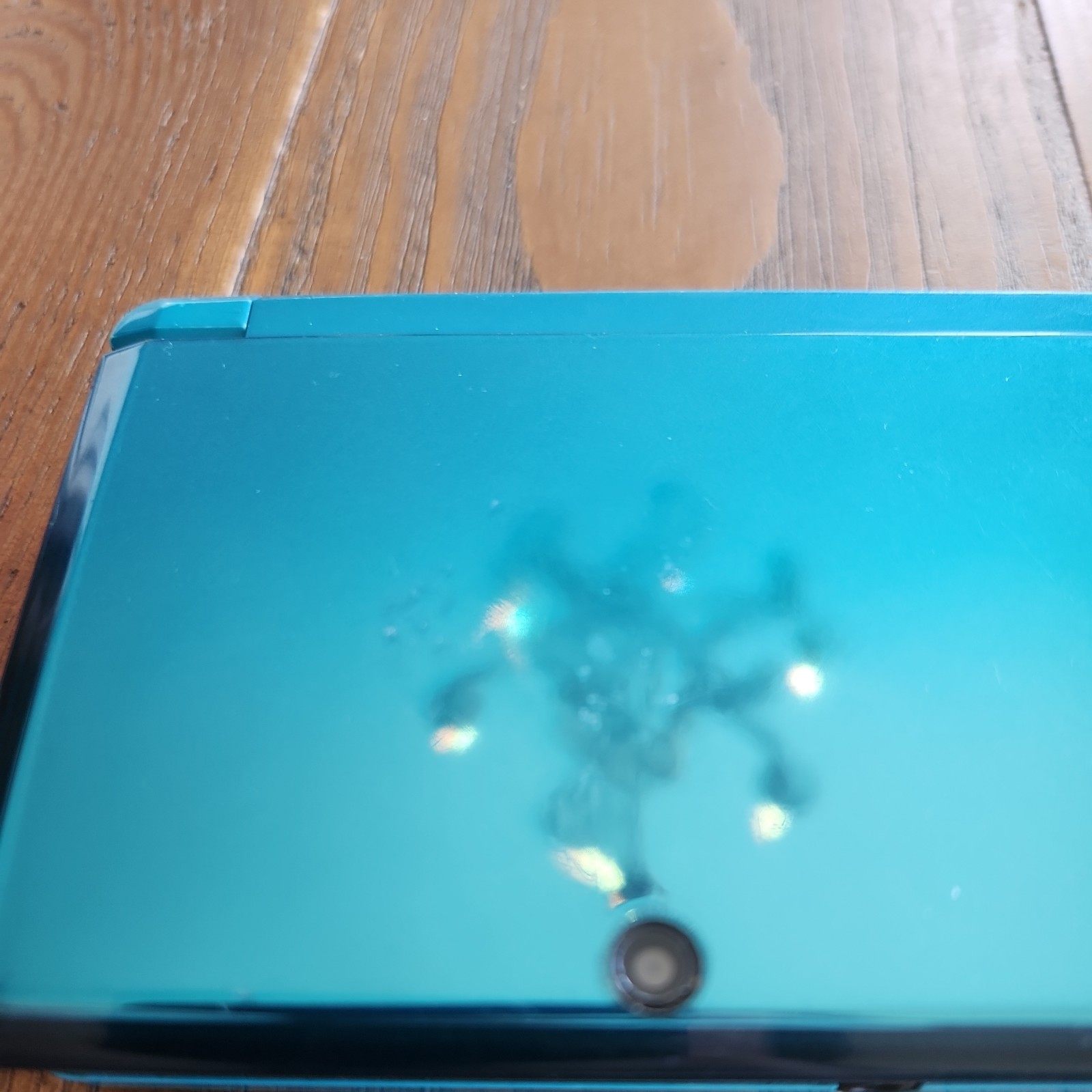 Nintendo 3DS CTR-001 USA Aqua Blue Console Tested Working Includes Stylus