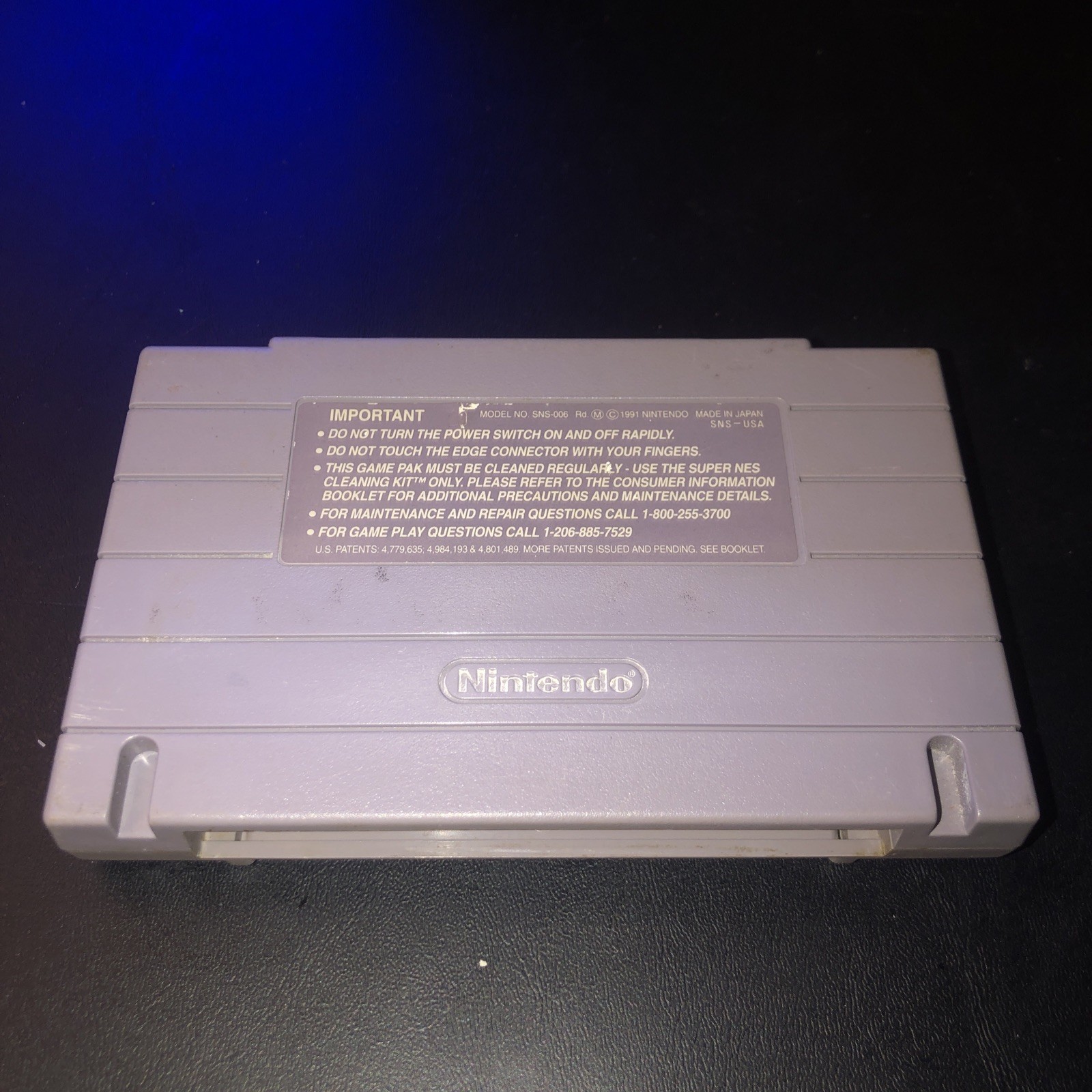 Marvel Super Heroes In: War of The Gems (Super Nintendo, SNES, 1996) AUTHENTIC