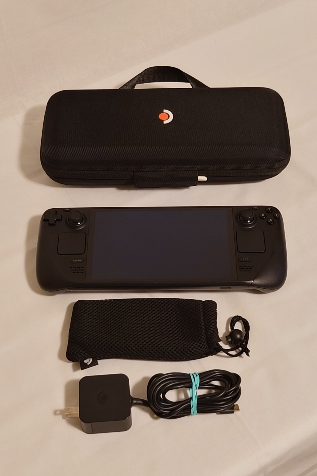 Valve Steam Deck OLED 1 TB w/ Handheld Case + Charger – Excellent Used Condition