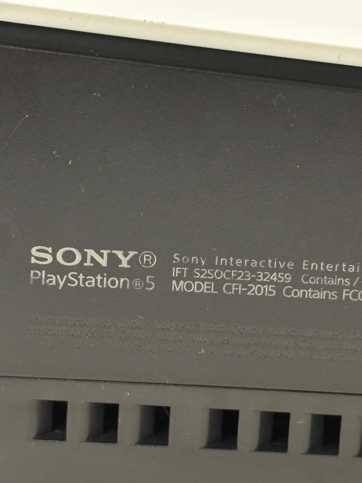 Sony PlayStation 5 Slim Digital CFI-2015 1TB White w/ Controller HDMI & Power Ca