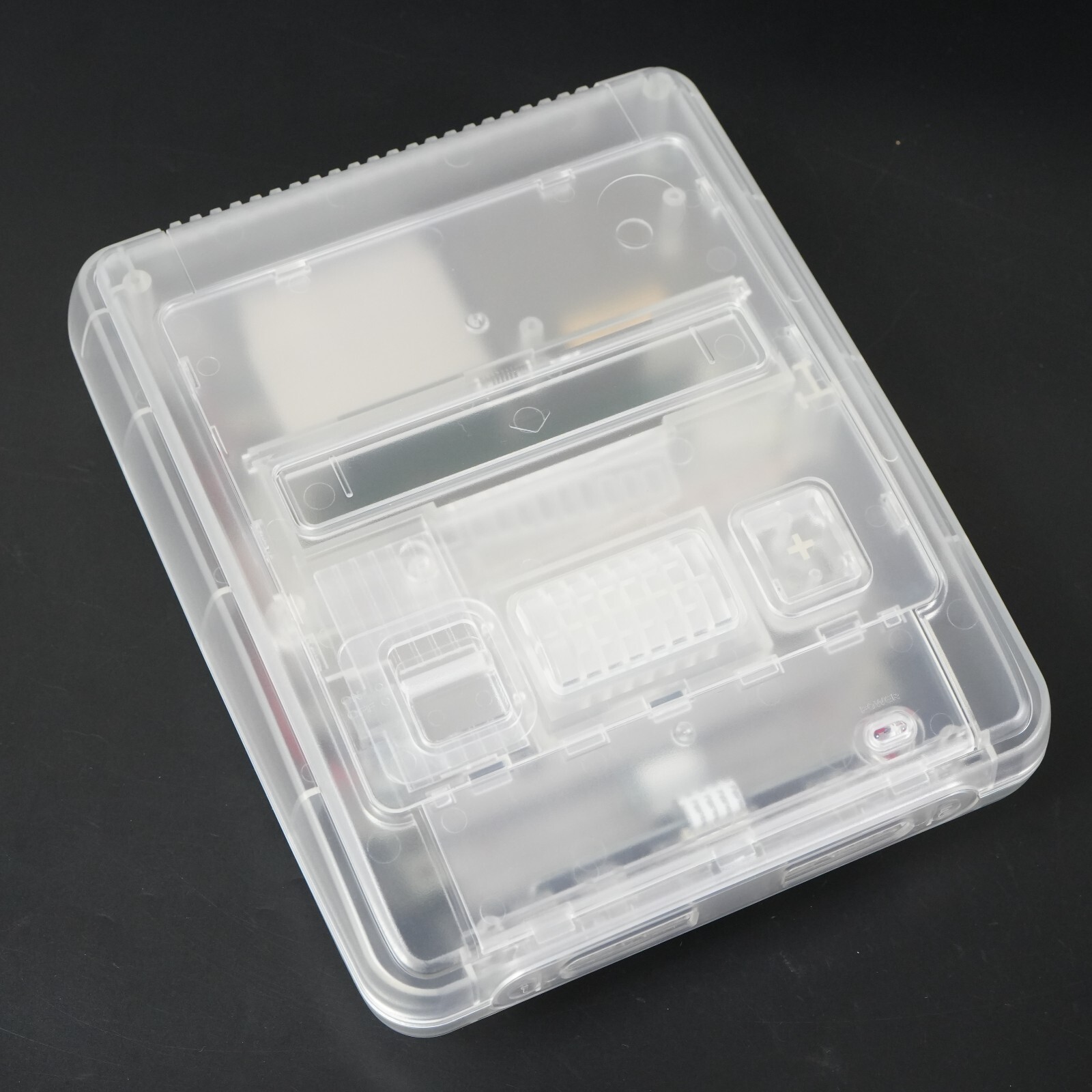 Nintendo Super Famicom Console SHVC-001 SFC SNES Translucent White Shell USB MOD