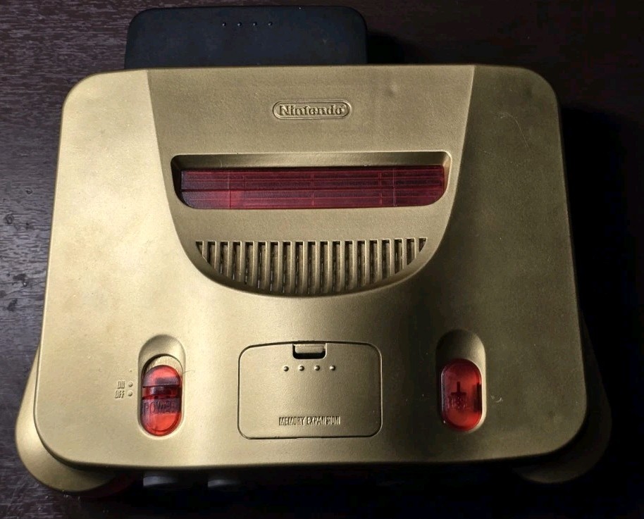 Custom Nintendo 64 (Mario Themed + Hdmi + USBC)