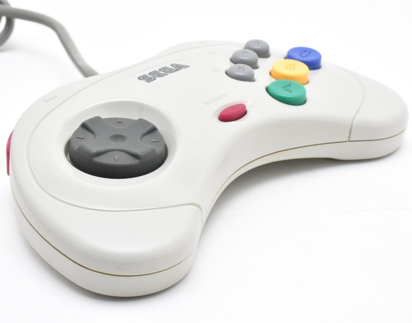 Sega Saturn Console Controller Set White HST-3220 w/Multi Controller SS Japan JP