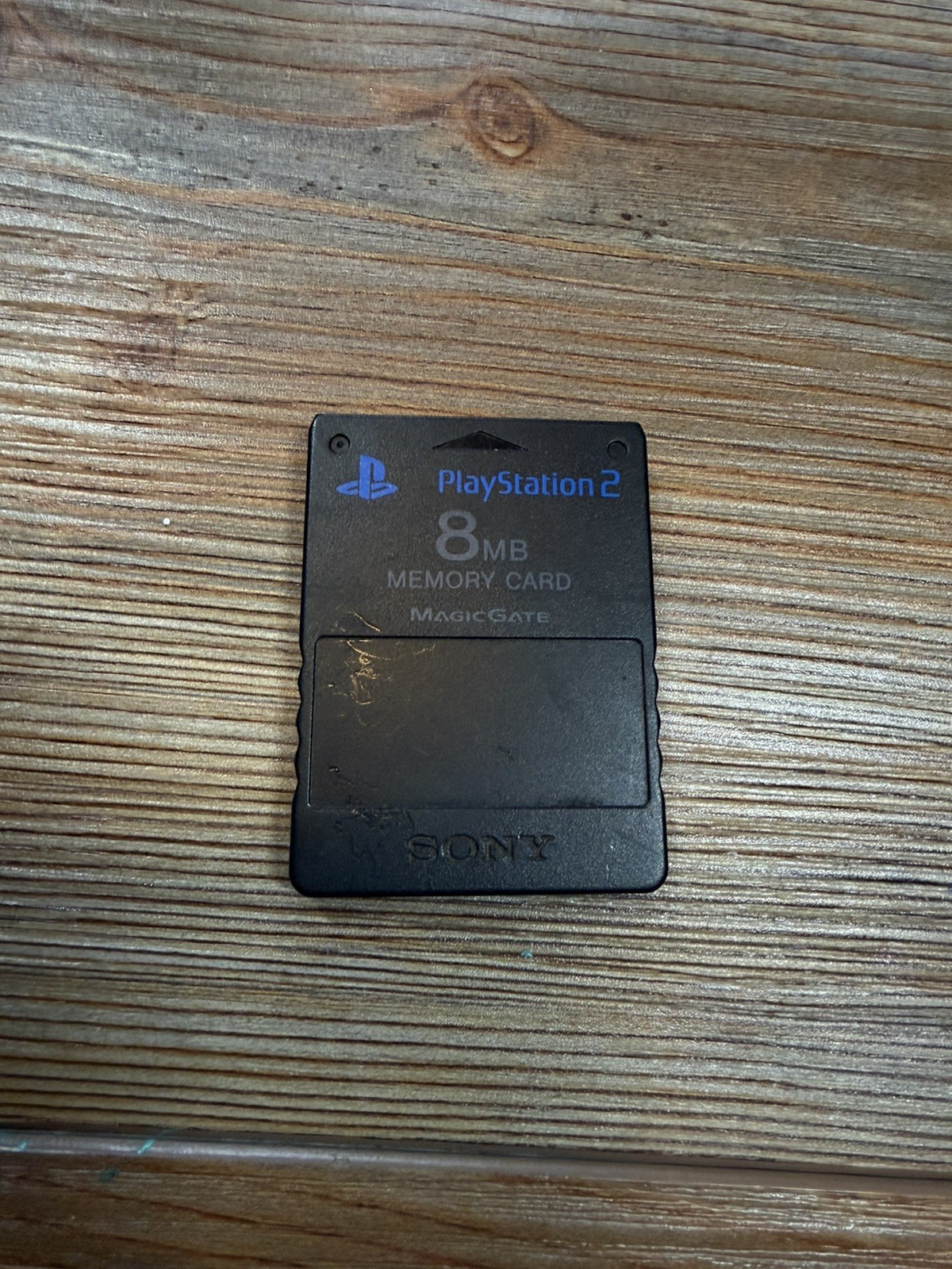 PlayStation 2 (FOR PARTS / REPAIR) Power Cord 8 Mb Memory Card (Disk Card Stuck)