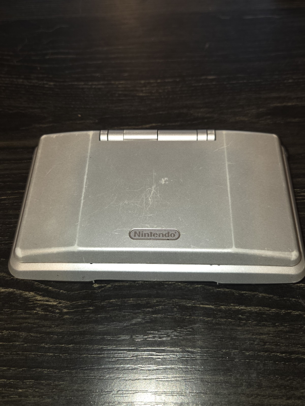 Nintendo DS NTR-001 Titanium Silver Original, Tested & Woking W/ Games CIB