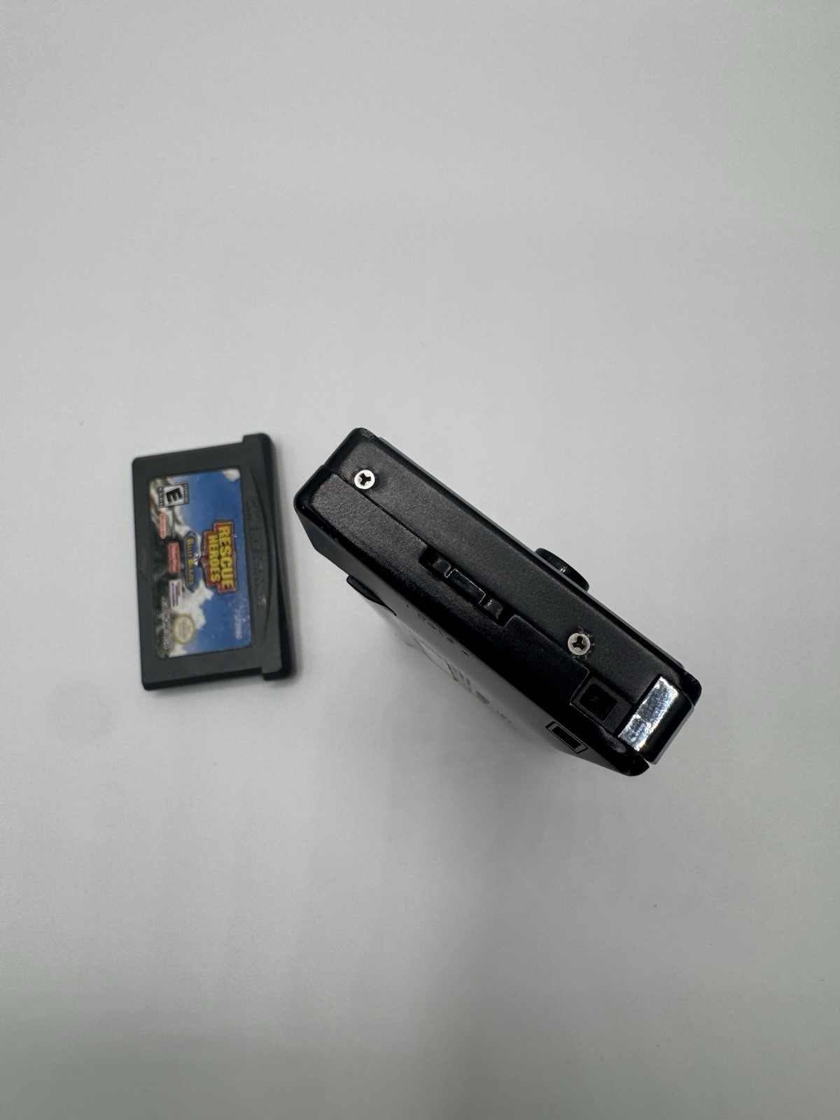 Nintendo Game Boy Micro Silver & Black Handheld Console