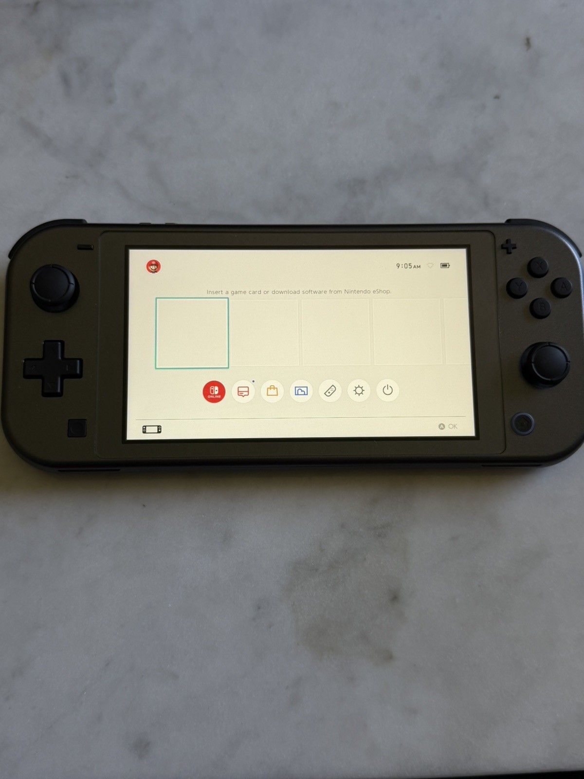 Nintendo Switch Lite Dialga & Palkia Pokemon Edition Console Gray PERFECT