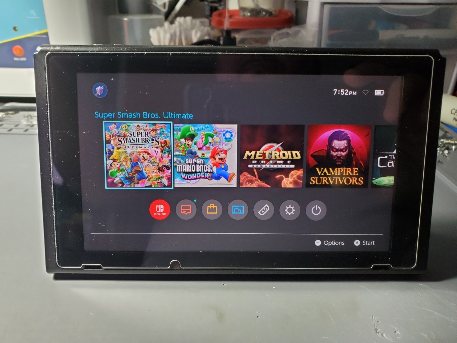 Nintendo Switch Console – 128GB SD Card – Games