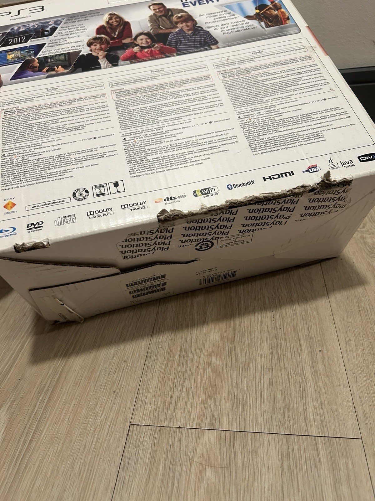 Sony PlayStation 3 PS3 Console Slim 160GB – Used In open box