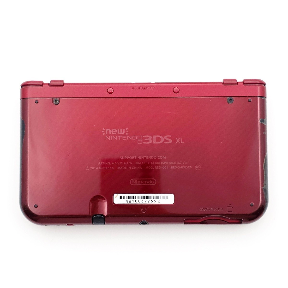 Nintendo New Nintendo 3DS XL Metallic Red CTR-001 Handheld System TOP IPS