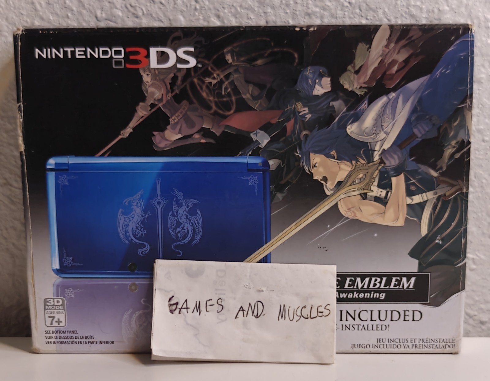 Fire Emblem Awakening Nintendo 3DS Limited Edition Blue – Complete Tested