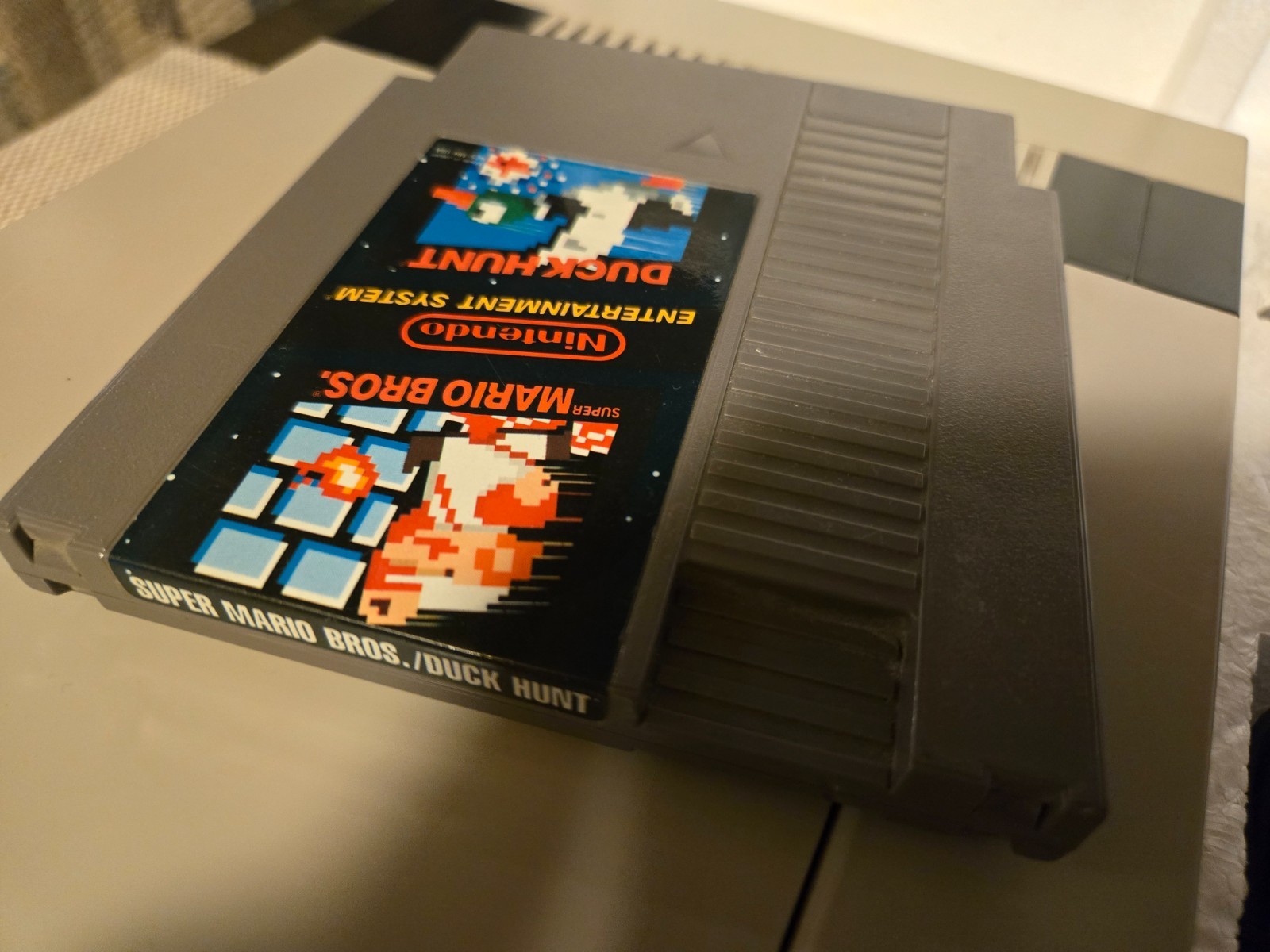 Vintage Nintendo NES Action Set Home Console, Complete In Box + Mario /Duck Hunt