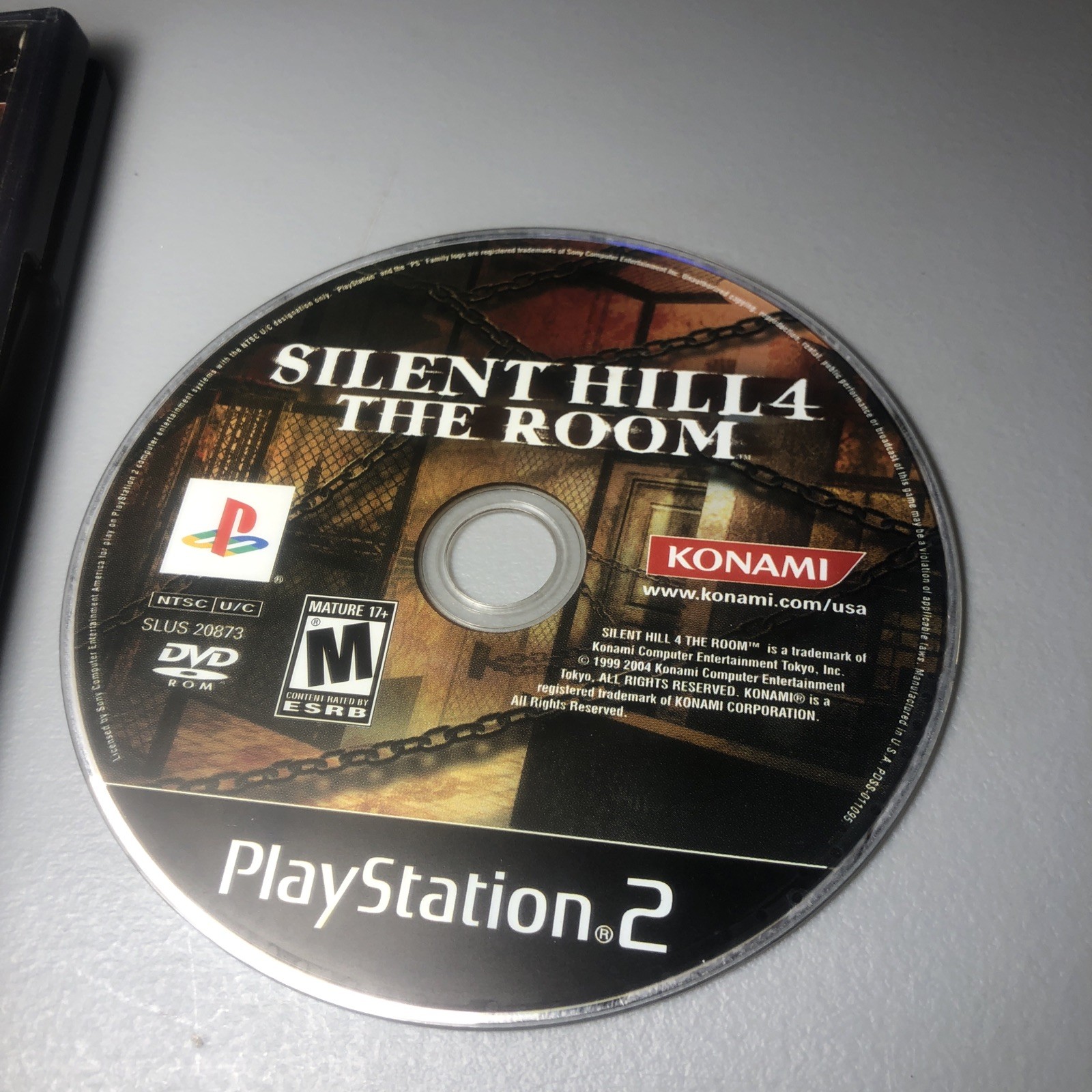 Silent Hill 4: The Room (Sony PlayStation 2, 2004) PS2 (CLEAN Polished Disc) PS2