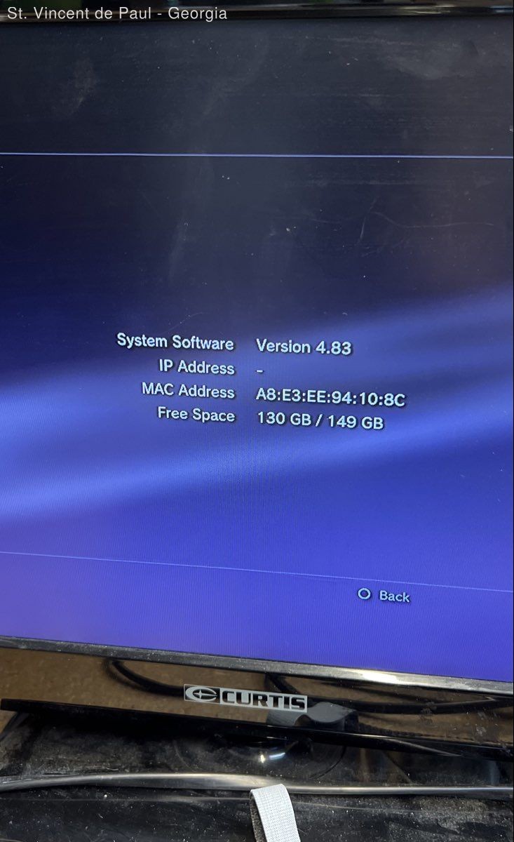 Sony PlayStation 3 PS3 Slim 160GB Home Console Black (CECH-2501A) Tested Working