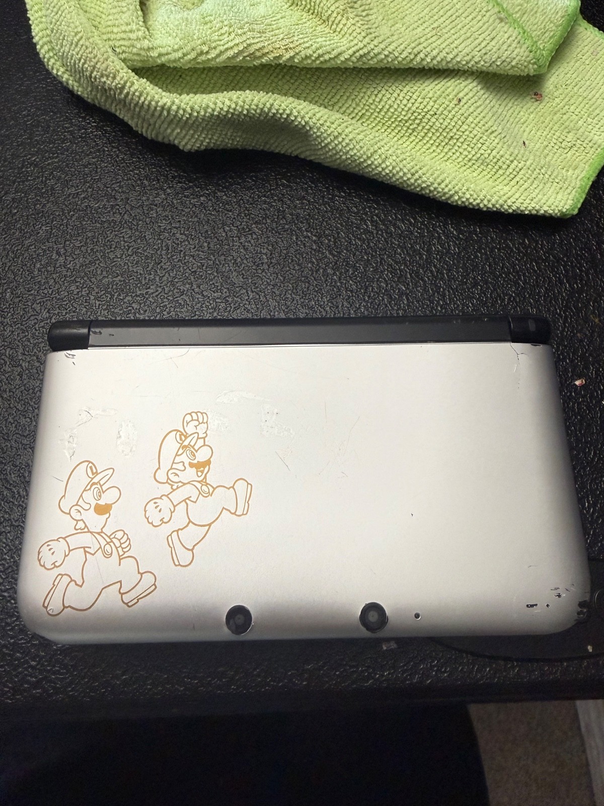 Nintendo 3DS XL Mario & Luigi Dream Team Handheld System – Silver