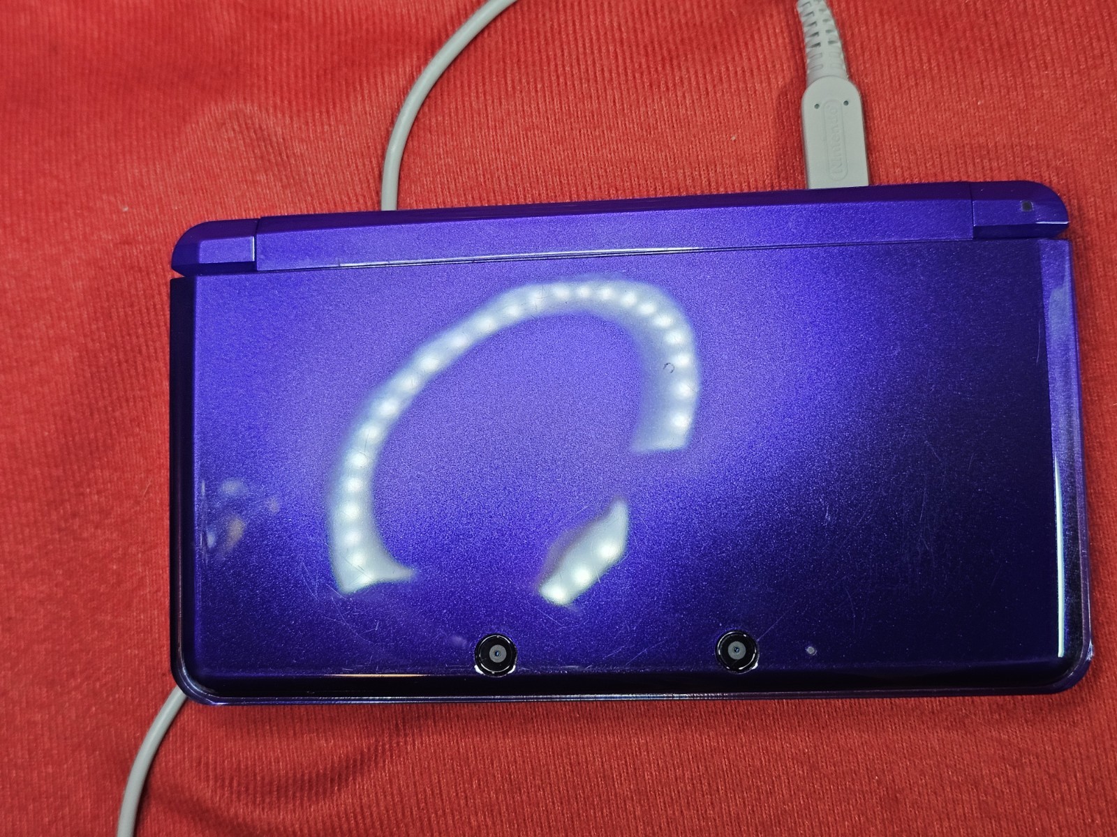 Nintendo 3DS Midnight Purple Handheld System Console – Clean & Tested -Authentic