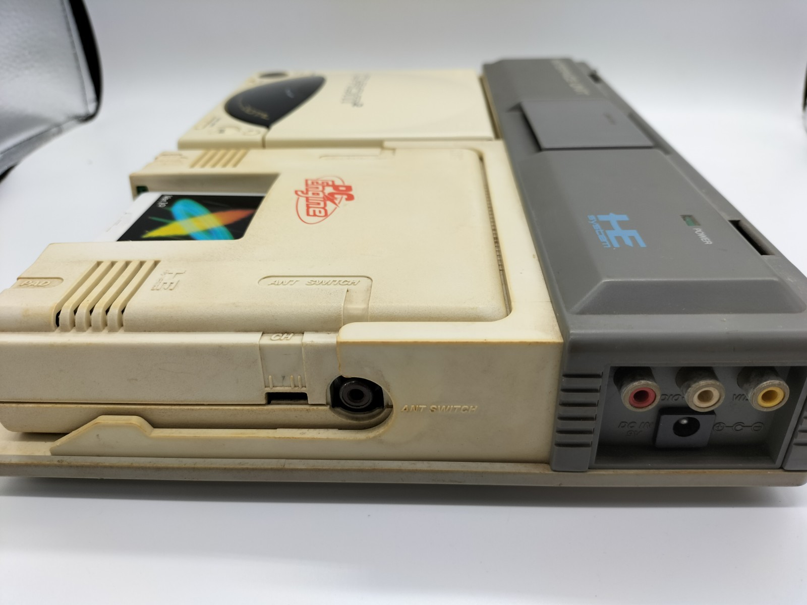 NEC PC Engine Interface Unit IFU-30A Core Grafx CD-ROM2 console CD & HuCard work