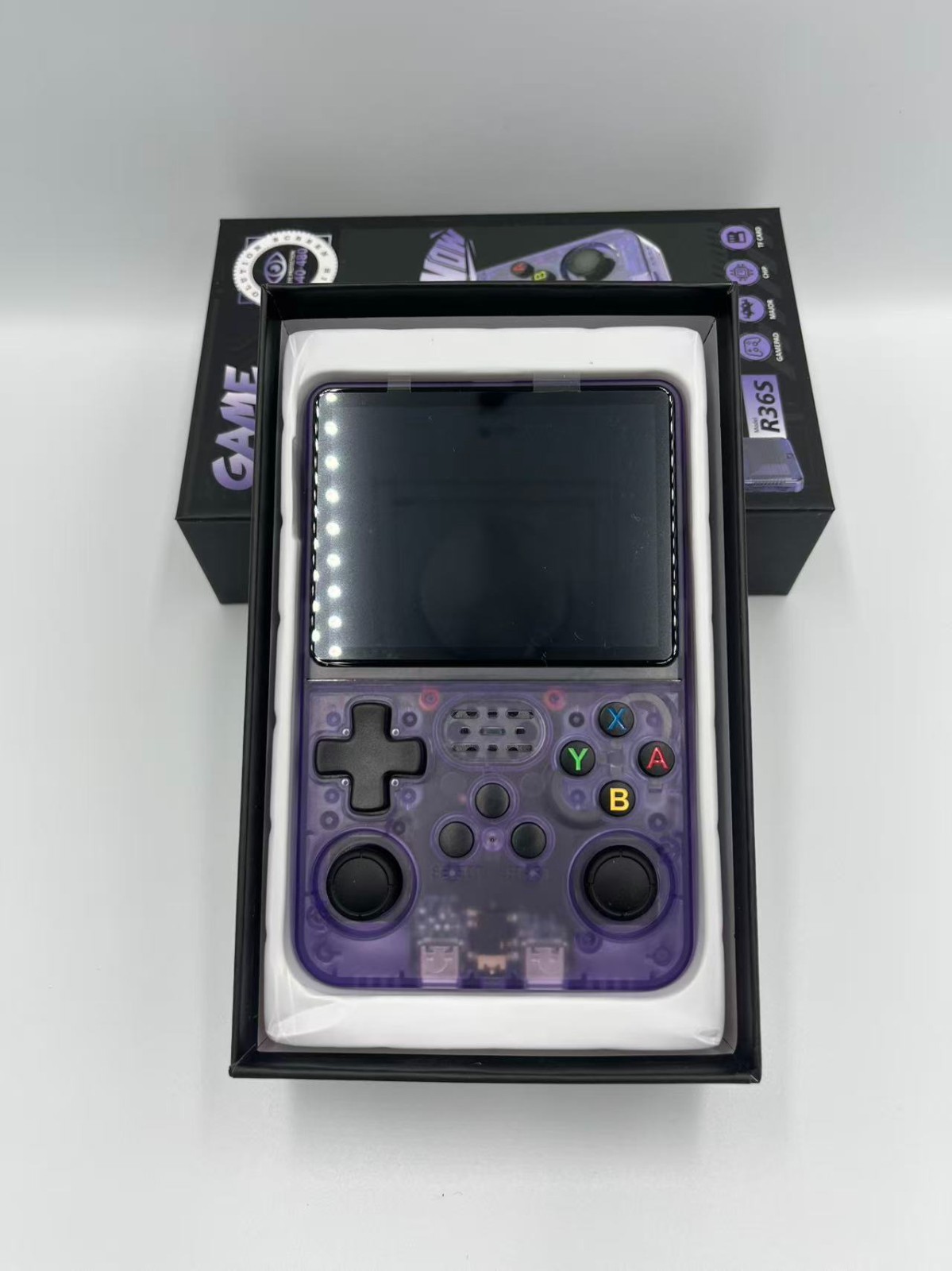 R36 Retro Handheld Game Console with 4.0″ IPS HD Screen, Portable Gaming 64GB