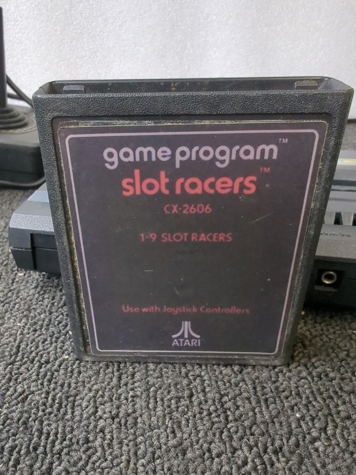Atari 2600 Jr. Rainbow Console Bundle with 10 Games! Tested Works