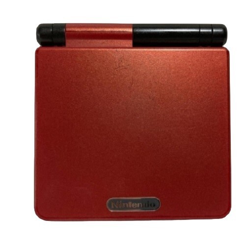 GAMEBOY ADVANCE SP Red Nintendo console only Tested Used