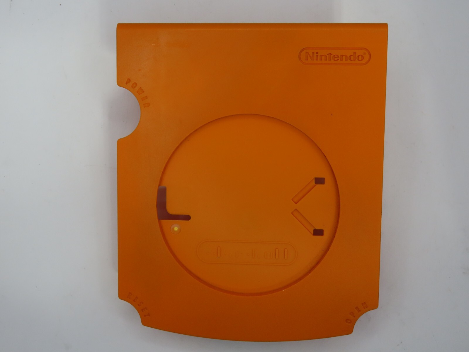 orange spice Nintendo GameCube lid