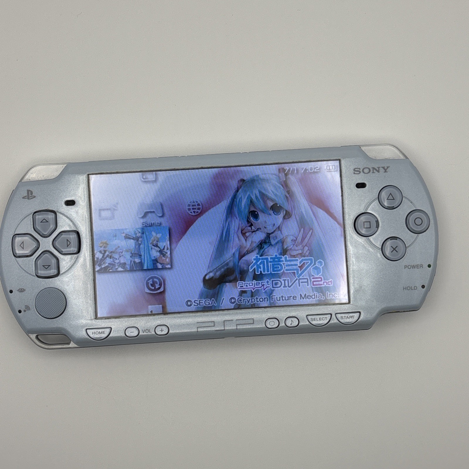 Sony PSP 2000 Console – Felicia Blue 8GB Sd Tested And Working Read Description